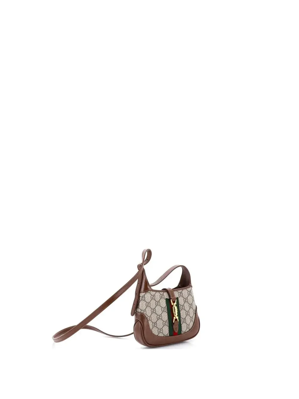 Gucci Jackie Hobo Gg Coated Canvas Mini #249859G19B